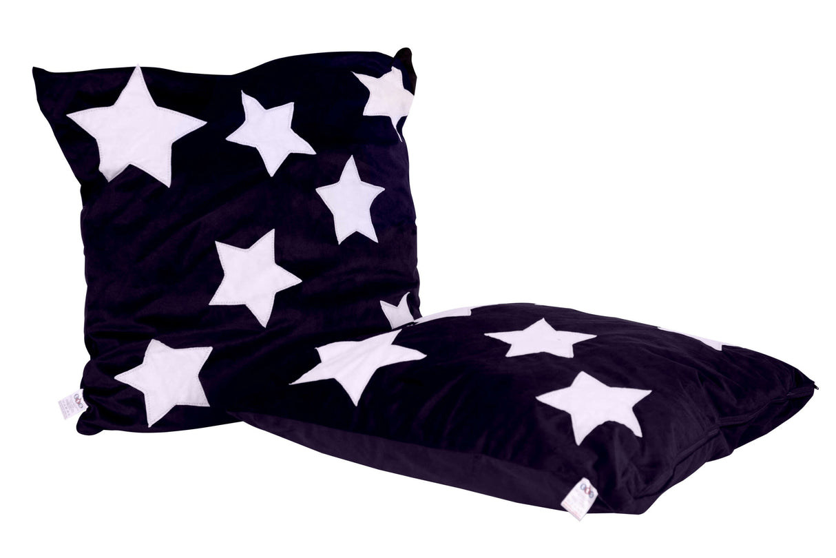 TTS Glow in the Dark Cushions 2pk - Black SD10359BKB