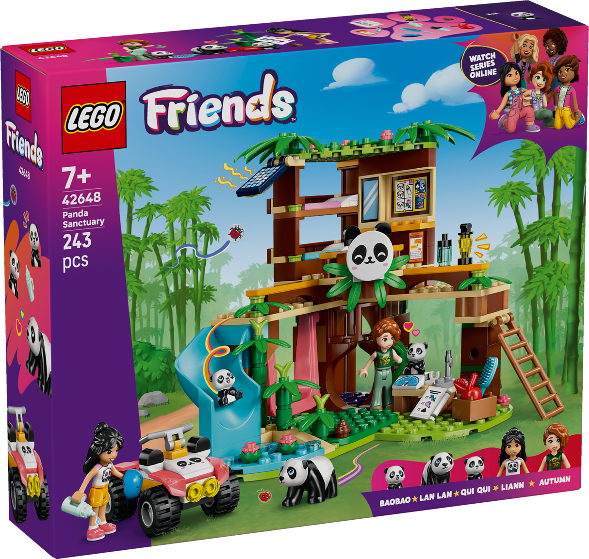 LEGO Friends Panda Sanctuary Animal Care 42648L