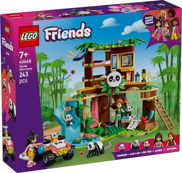 LEGO Friends Panda Sanctuary Animal Care 42648L