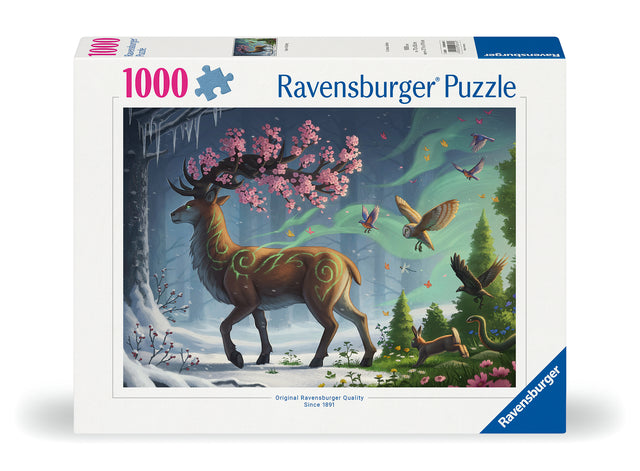 Ravensburger Puzzle 1000 pc Deer of Spring 
 12000616V