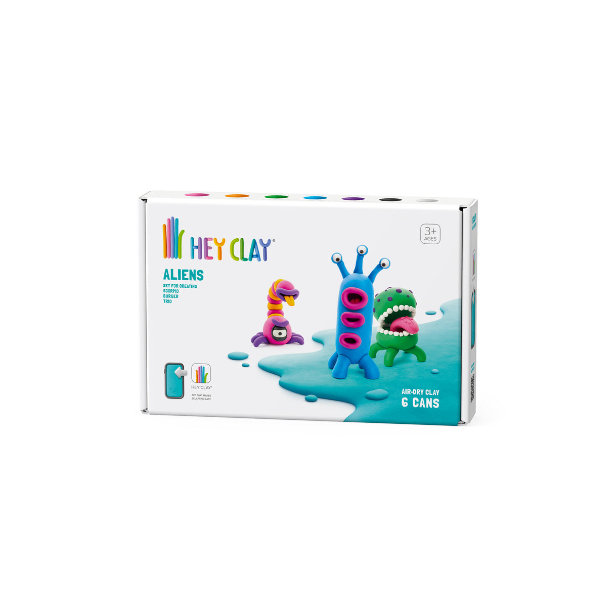HEY CLAY Modeling Clay Aliens Choice 2 60038E