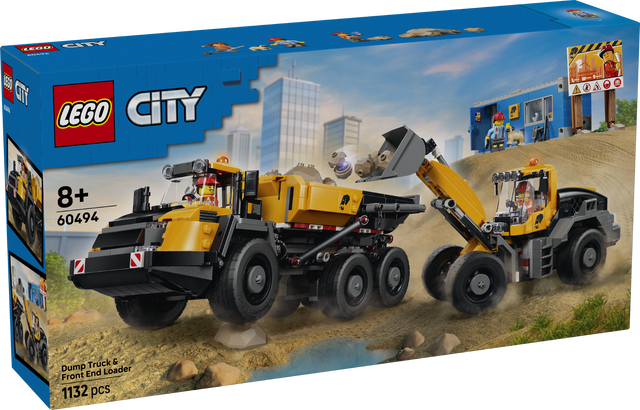 LEGO City Dump Truck & Front End Loader 60494L