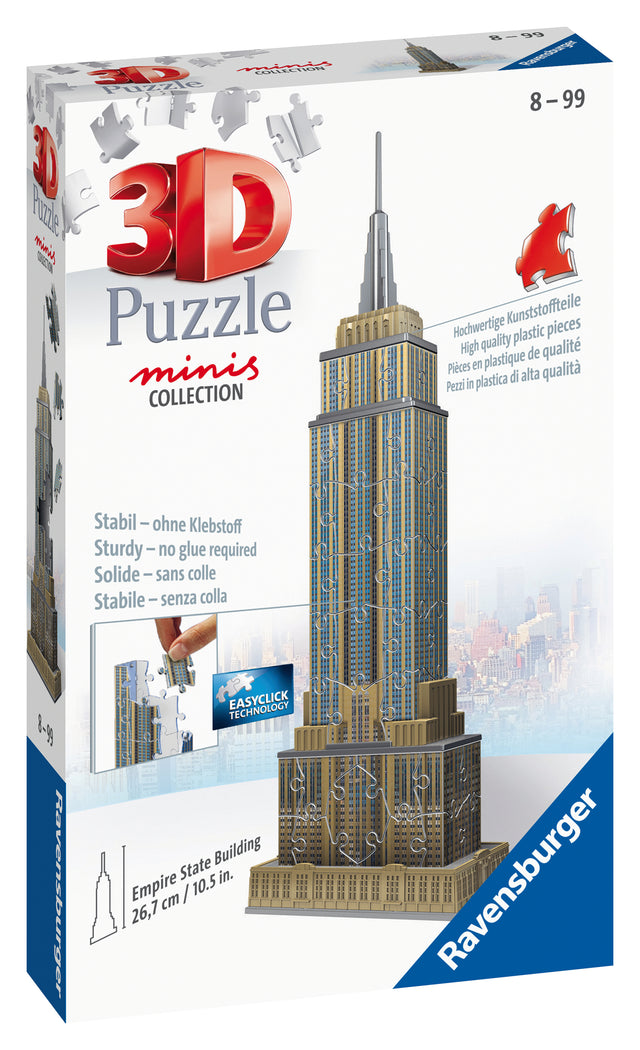 
Ravensburger 3D mini puzzle 66 pc Empire State Building 112715V