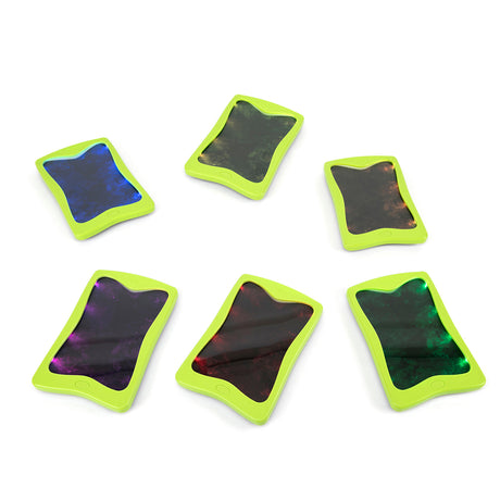 TTS Mini Mark Making Glow Boards (set of 6) EY10006B