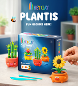 HEY CLAY Modeling Clay 15 Pieces: Plant Friends 15034E