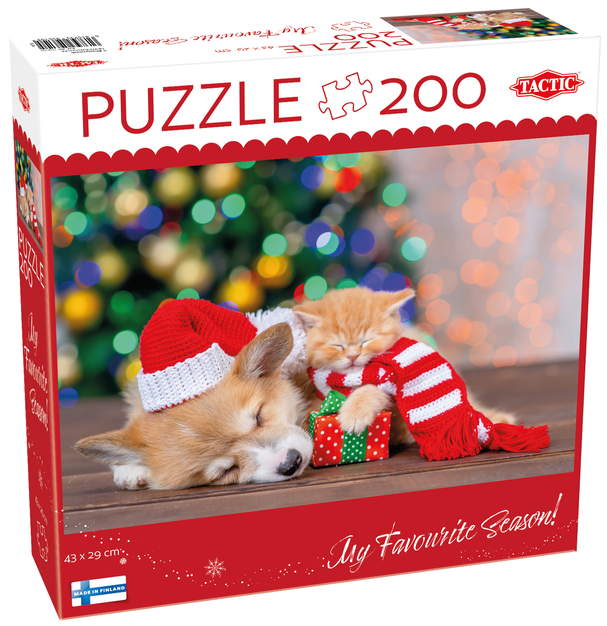 Tactic Puzzle 200 Pcs: Fluffy Presents 60861T