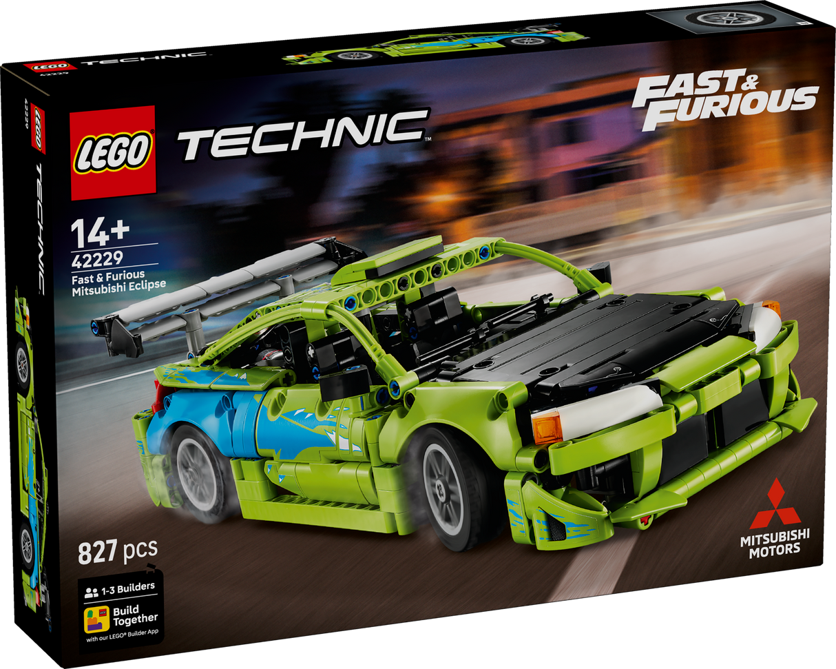 LEGO Technic Fast and Furious Mitsubishi Eclipse Car 42229L