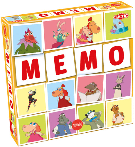 Tactic Board Game  Memo Lotte 56487T