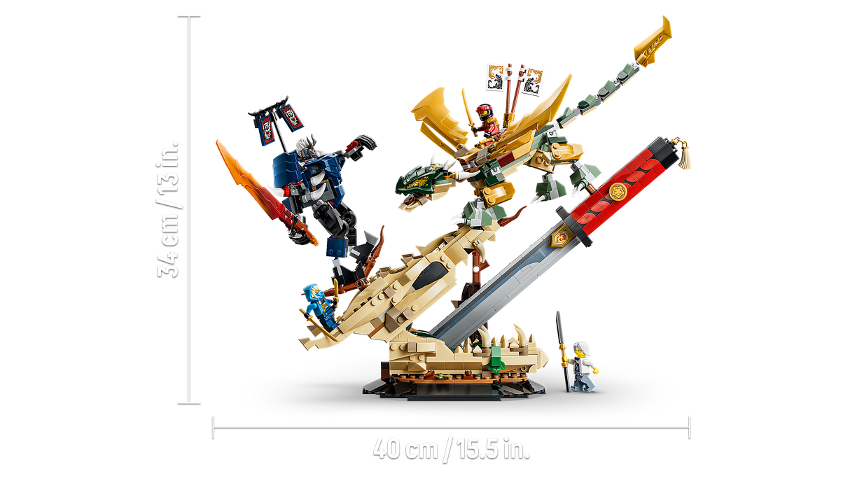LEGO Ninjago Battle at the Dragon's Blade 71871L