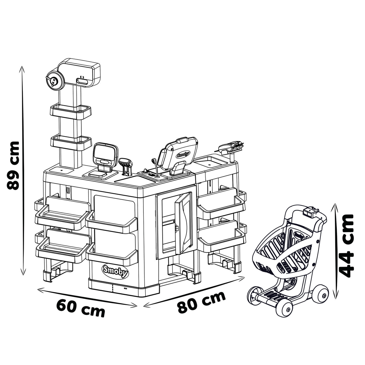 Smoby Maxi Market 350242S
