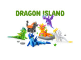 HEY CLAY Modeling Clay 15 Pieces: Dragon Island 15035E