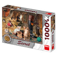 Dino Secret Puzzle 1000 pc Cats 53265D