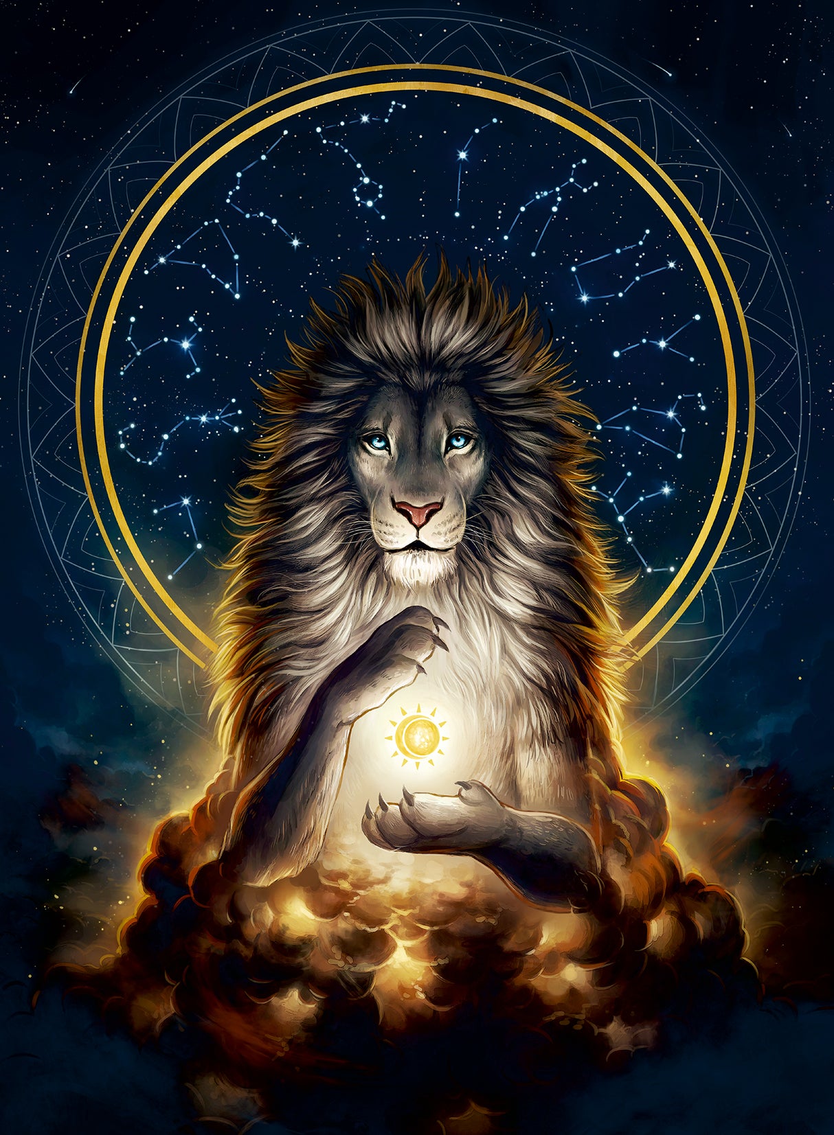 Ravensburger Glow In The Dark Puzzle 500 Pieces: Lion 12000480V