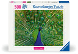 Ravensburger Puzzle 500 pc Peacock 12001332V