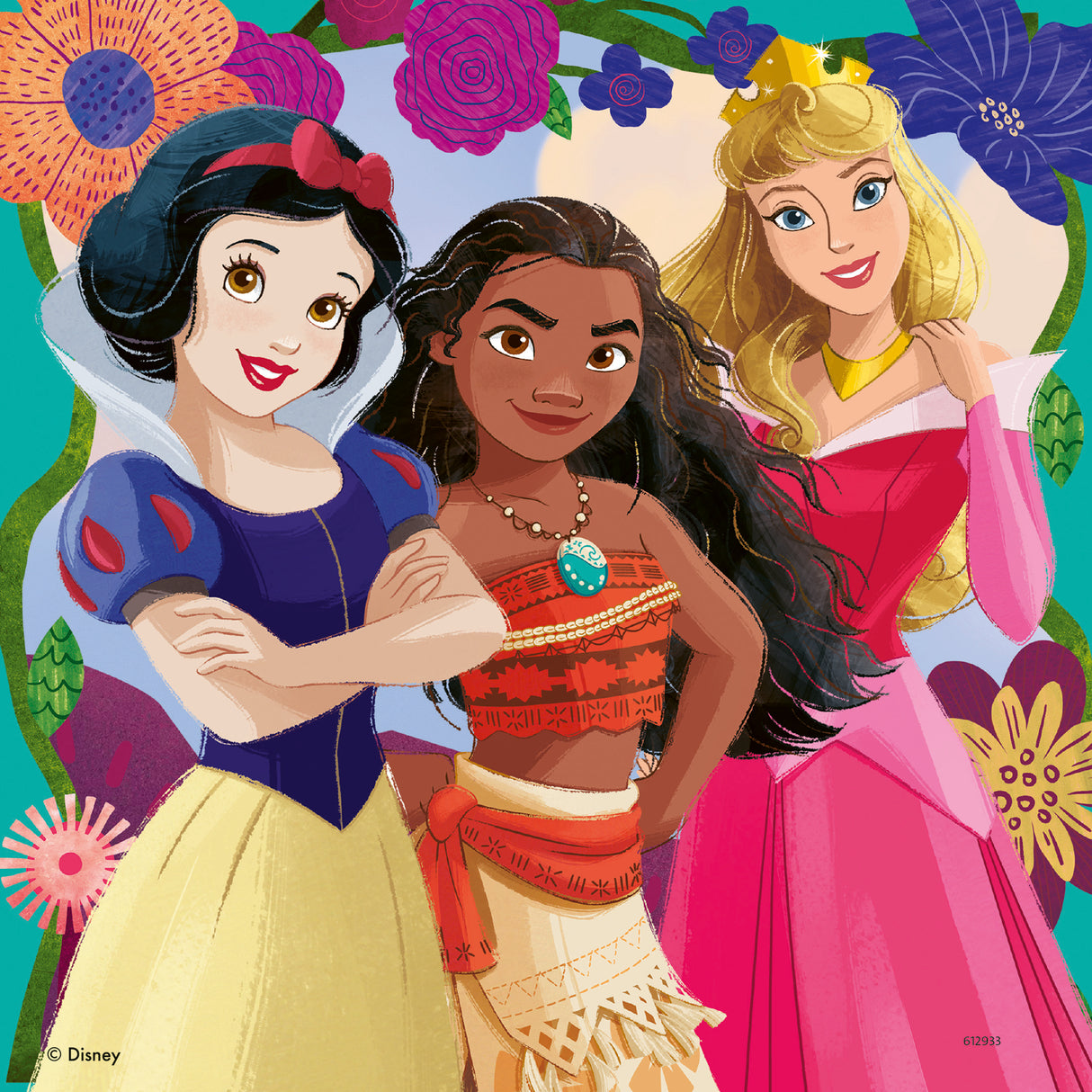 Ravensburger Puzzle 3x49 pc Disney Princesses 12001068V