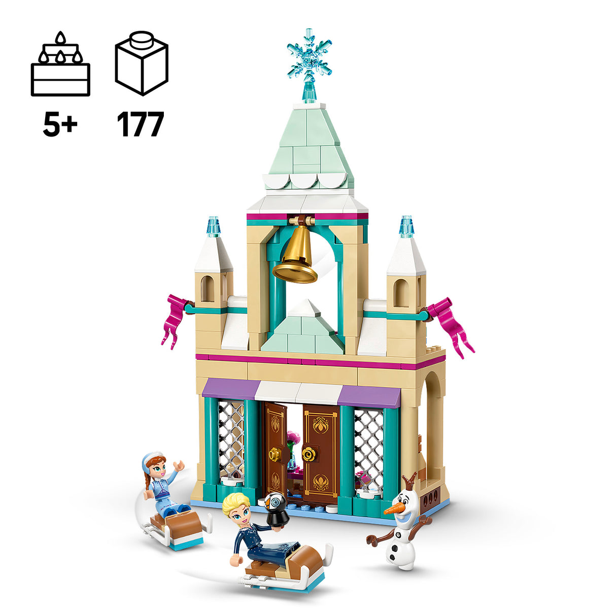 LEGO Disney Princess Arendelle Frozen Castle 43265L