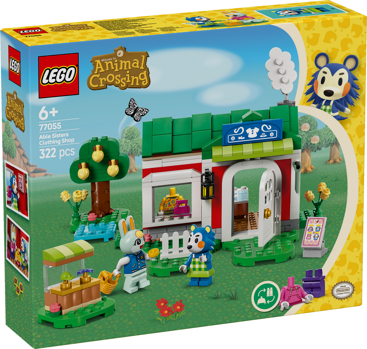LEGO Animal Crossing Able Sisters Clothing Shop 77055L