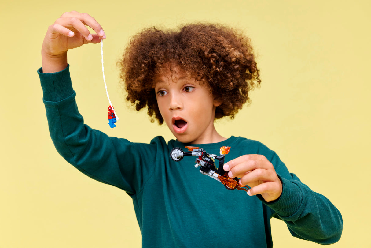 LEGO Super Heroes Spider-Man vs. Ghost Rider Motorcycle 76335L