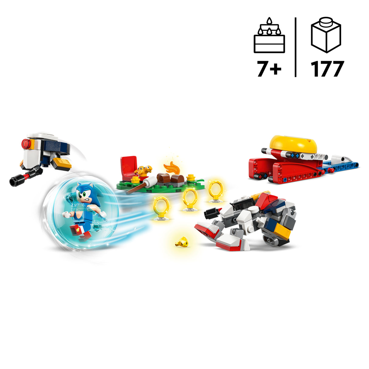 LEGO Sonic Sonic's Campfire Clash 77001L