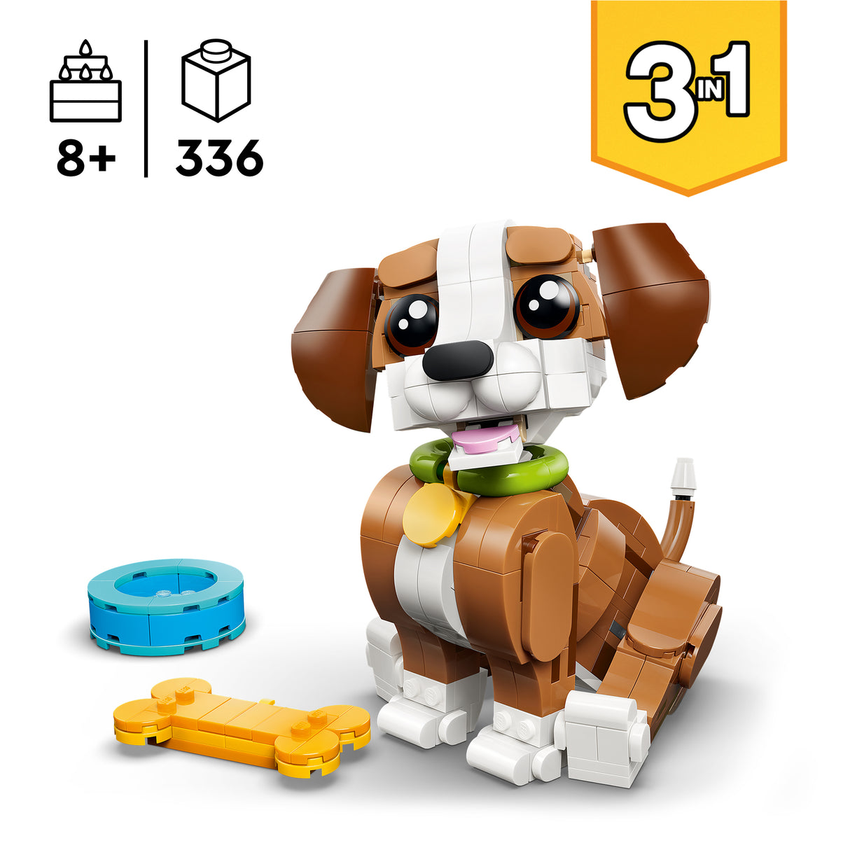 LEGO Creator Cute Animals: Playful Puppy Dog 31382L