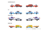 Simba Majorette Cars With Trailer: French Touch - 4 different 212055014B