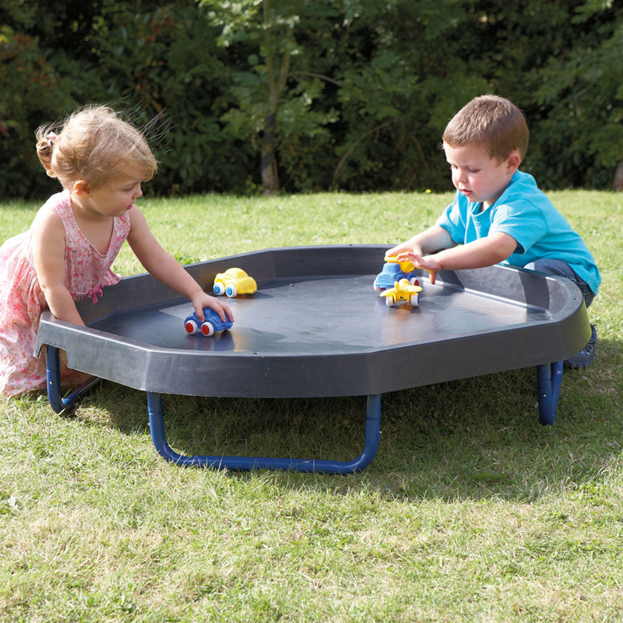 TTS Plastic Active World Discovery Tuff Tray - Black TUFFB