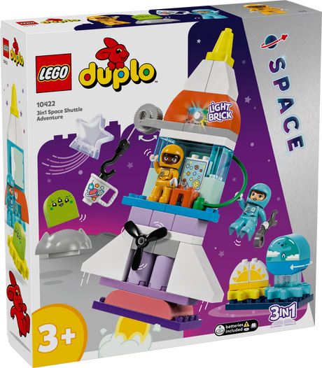 LEGO DUPLO 3in1 Space Shuttle Adventure 10422L