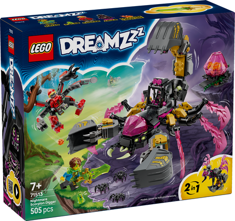 LEGO DREAMZzz Nightmare Scorpion Digger 71513L