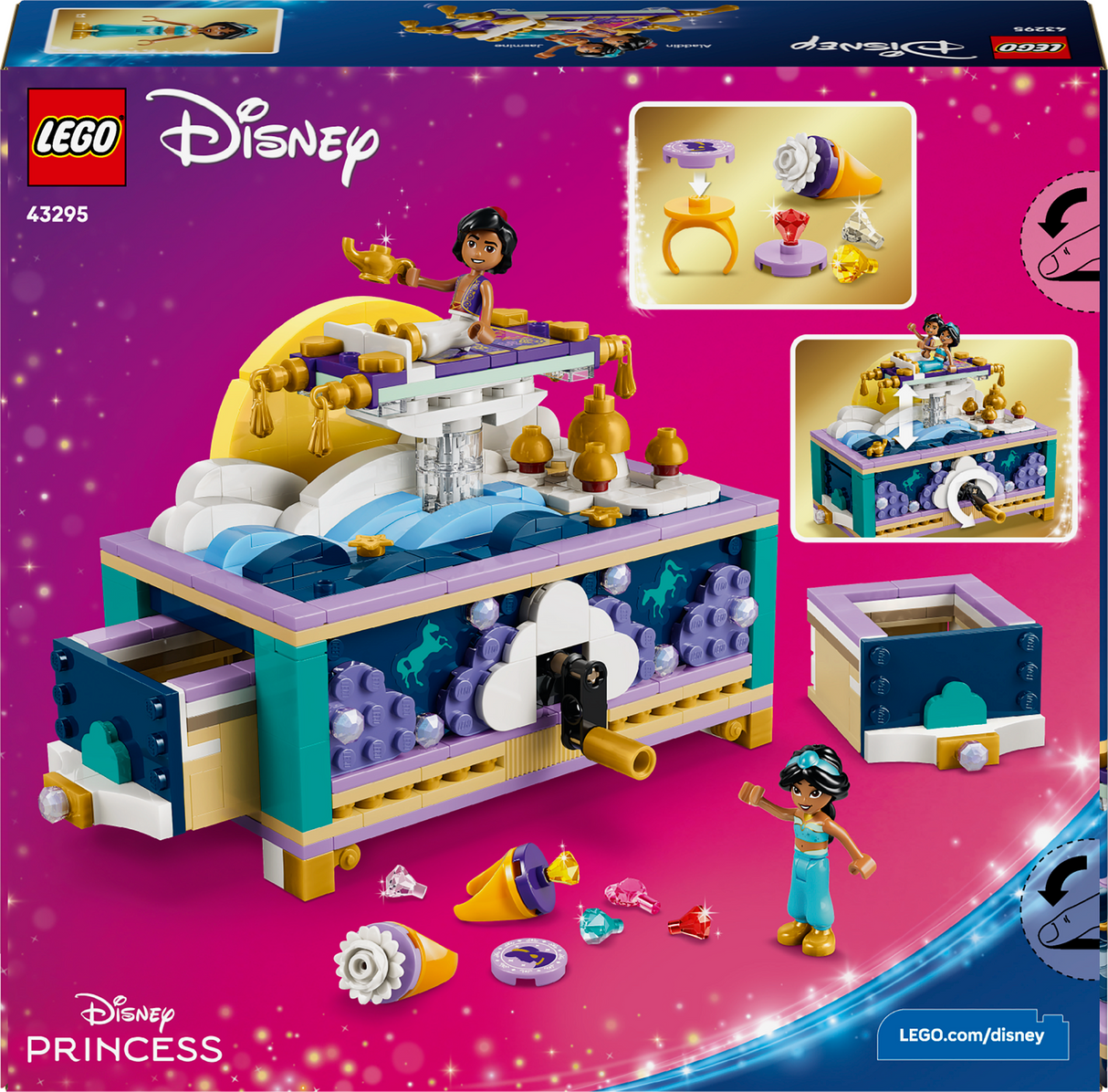 LEGO Disney Princess Jasmine’s Jewelry Box 43295L