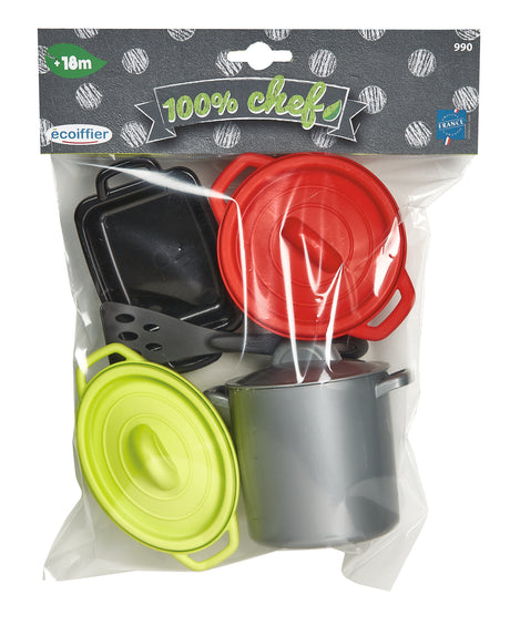 Ecoiffier Kitchenware Play Set 8/990S