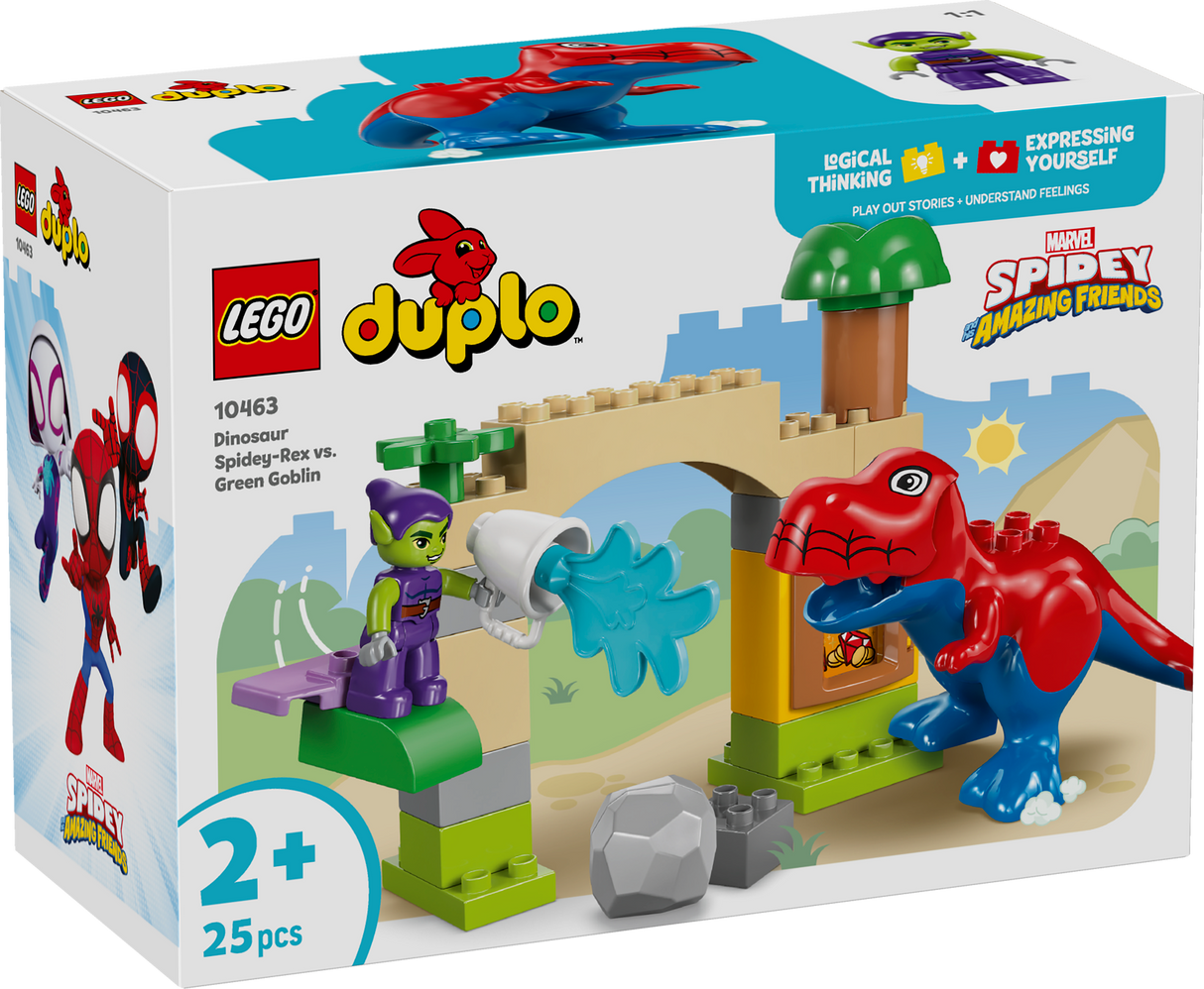 LEGO DUPLO Disney Dinosaur Spidey-Rex vs. Green Goblin 10463L