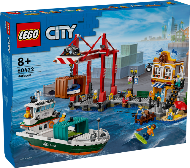LEGO City Seaside Harbour with Cargo Ship 60422L