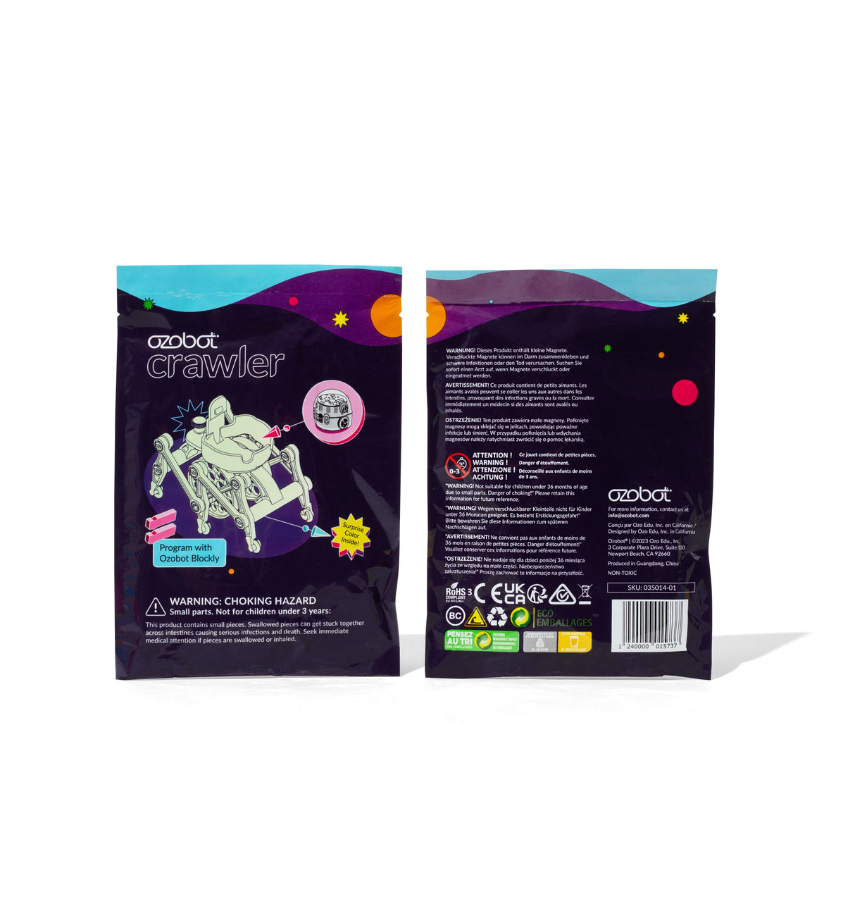 Ozobot Crawler 6 - Pack OZO-035014-01