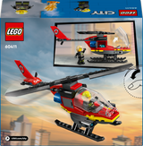 LEGO City Fire Rescue Helicopter 60411L
