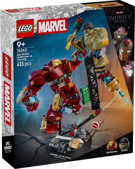 LEGO Super Heroes Epic Battle: Hulkbuster vs. The Hulk 76343L