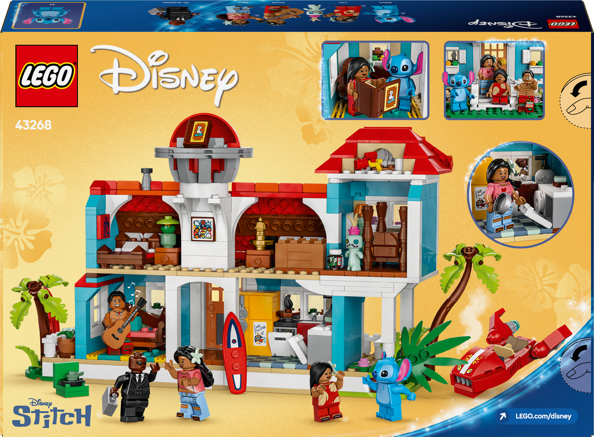 LEGO Disney Lilo and Stitch Beach House 43268L