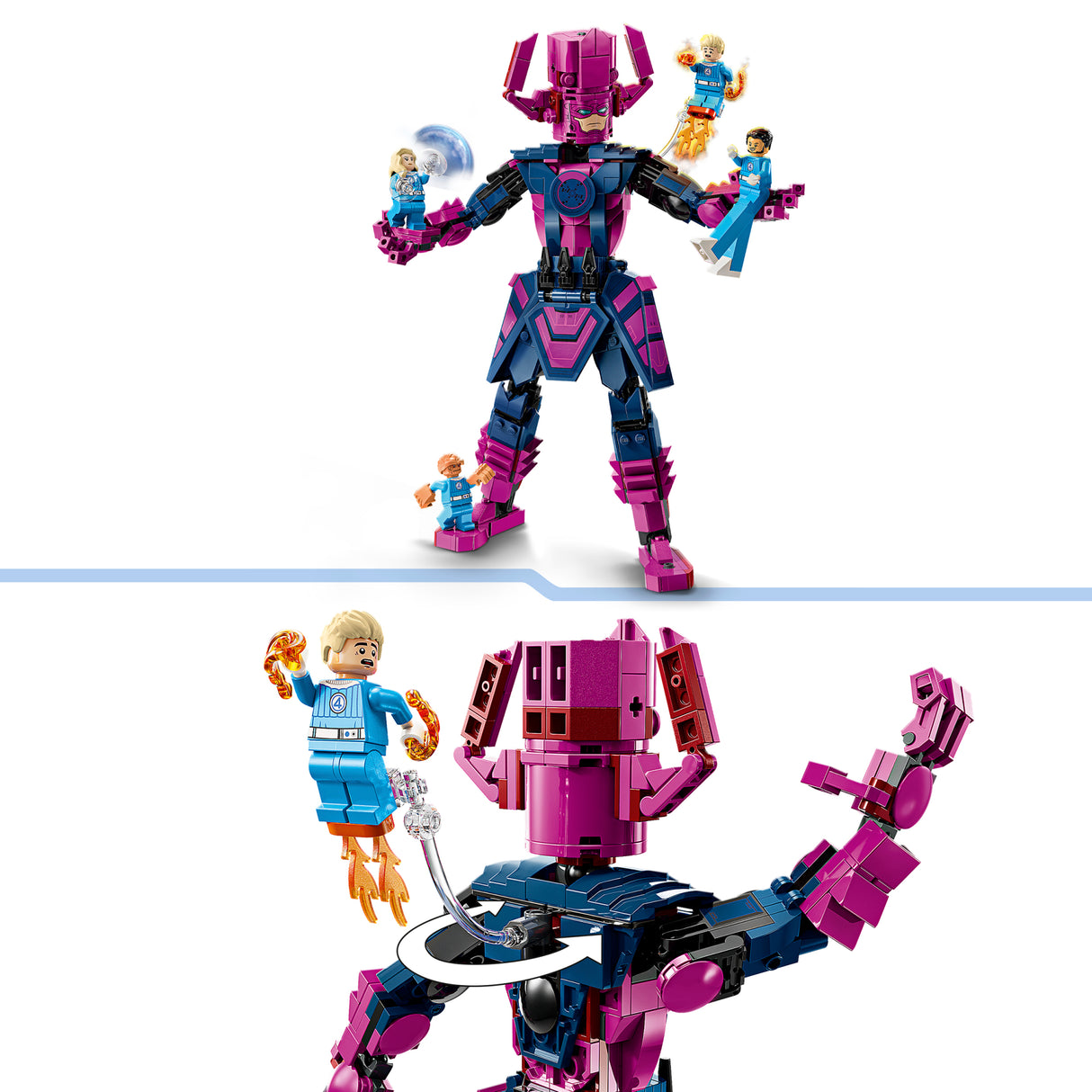 LEGO Marvel Fantastic Four vs. Galactus Construction Figure 76316L