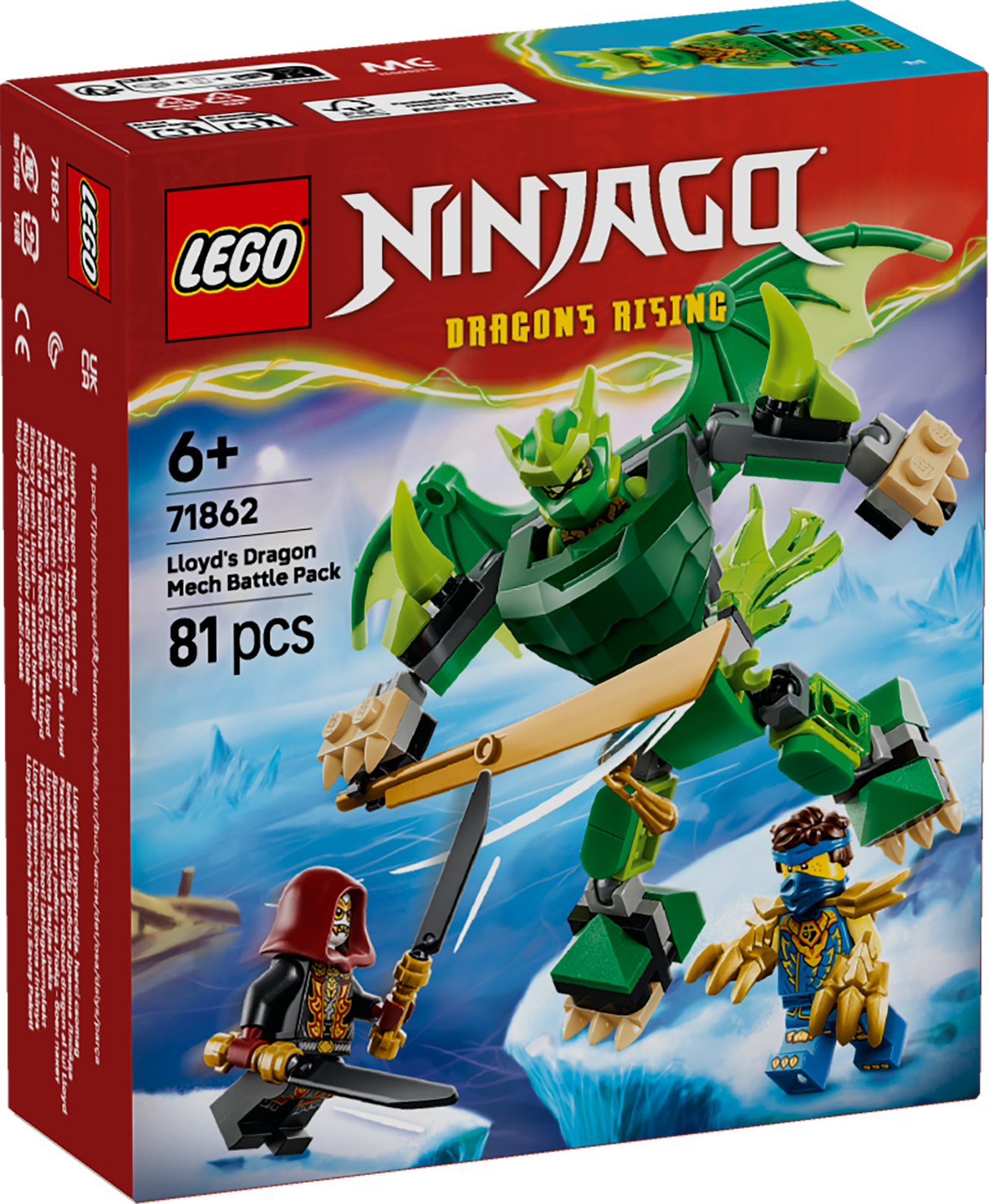 LEGO Ninjago Lloyd’s Dragon Mech Battle Pack 71862L