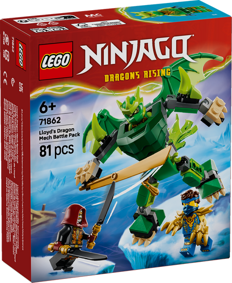 LEGO Ninjago Lloyd’s Dragon Mech Battle Pack 71862L