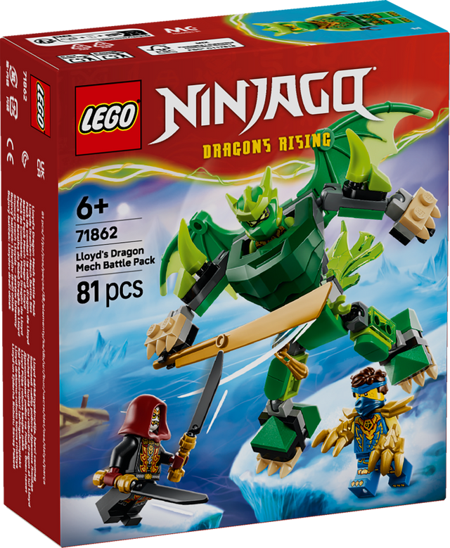 LEGO Ninjago Lloyd’s Dragon Mech Battle Pack 71862L