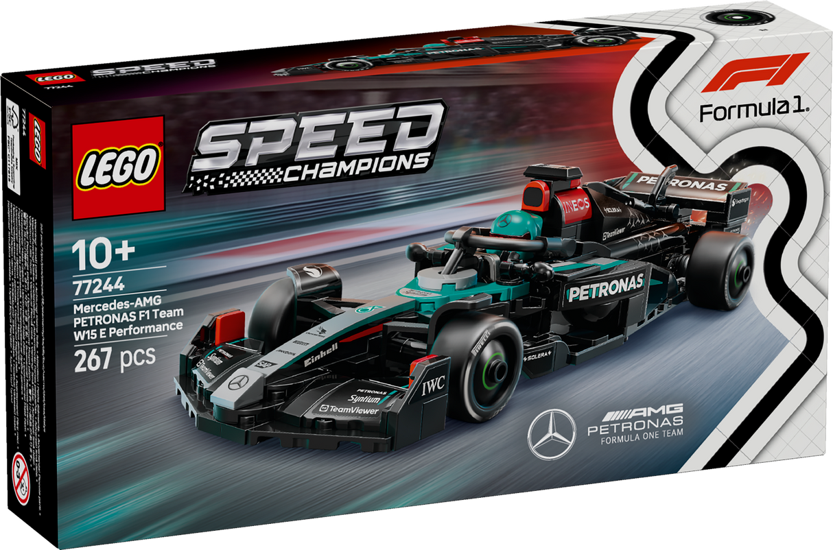 LEGO Speed Champions Mercedes-AMG F1 W15 Race Car 77244L