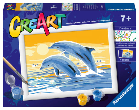 Ravensburger Paint by Numbers Delightful Dolphins 200733V