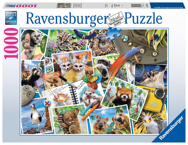 Ravensburger Puzzle 1000 pc Traveler's Photo Album 173228V
