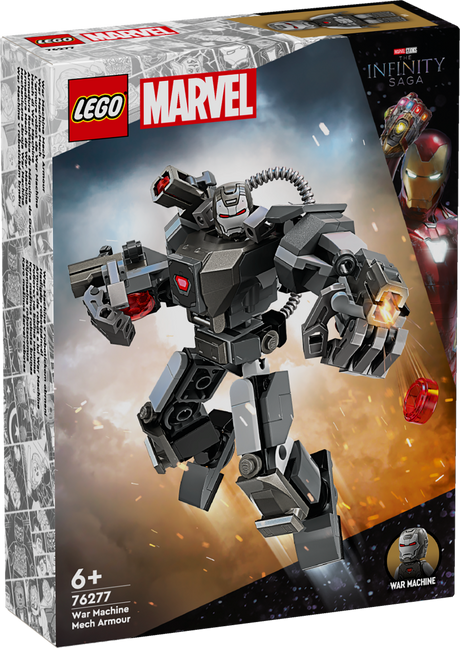LEGO Super Heroes War Machine Mech Armor 76277L