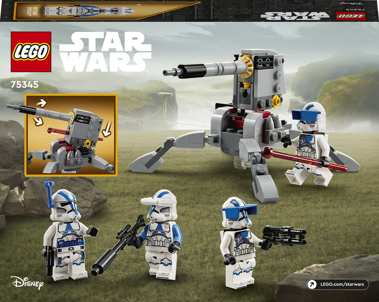 LEGO Star Wars 501st Clone Troopers Battle Pack 75345L