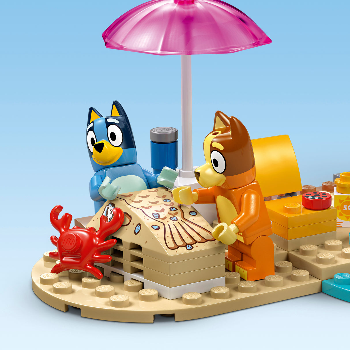 LEGO 4PLUS Bluey's Beach & Family Car Trip 11202L