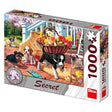 Dino Secret Puzzle 1000 pc Puppies 53255D