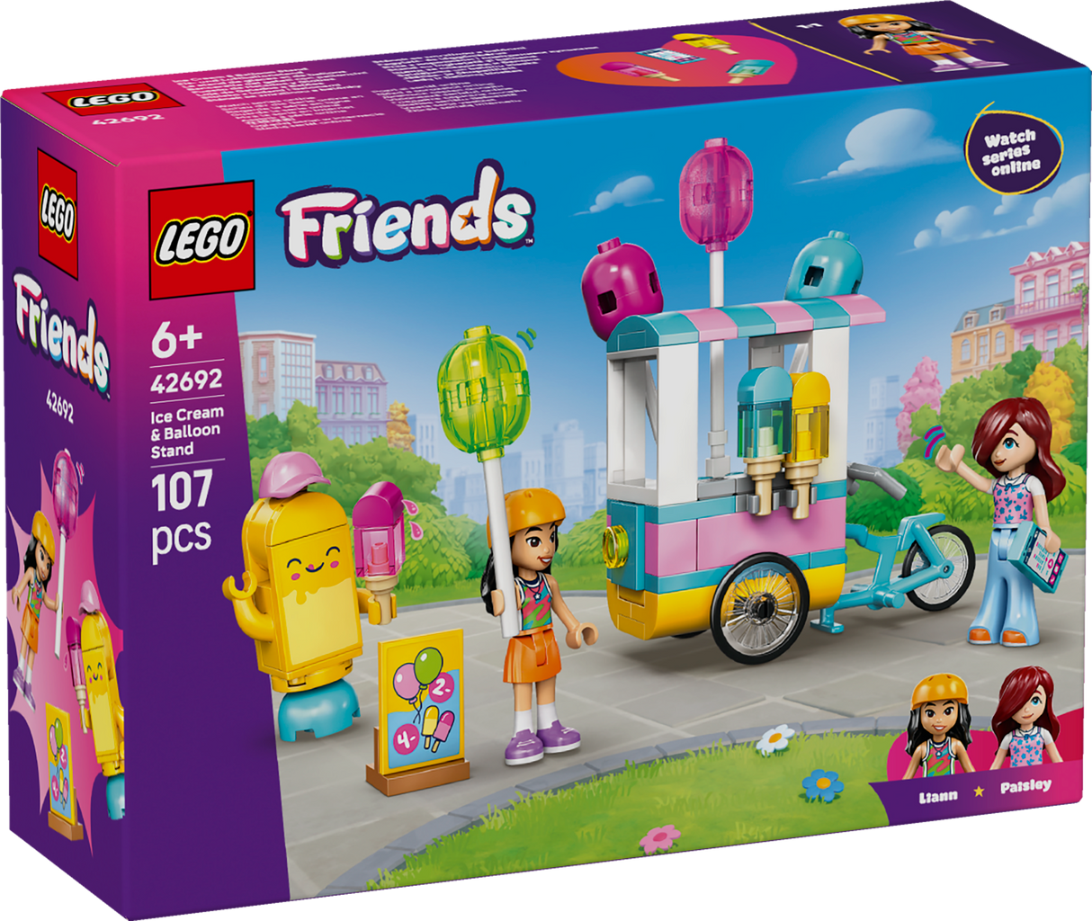 LEGO Friends Ice Cream & Balloon Stand 42692L