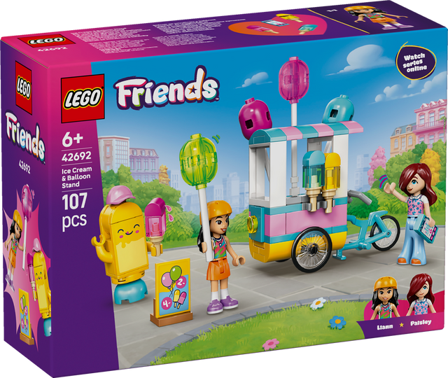 LEGO Friends Ice Cream & Balloon Stand 42692L