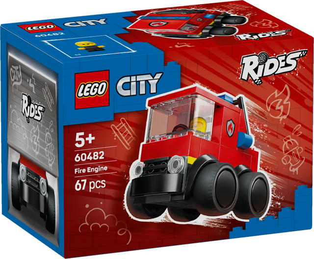 LEGO City Rides – Fire Truck 60482L